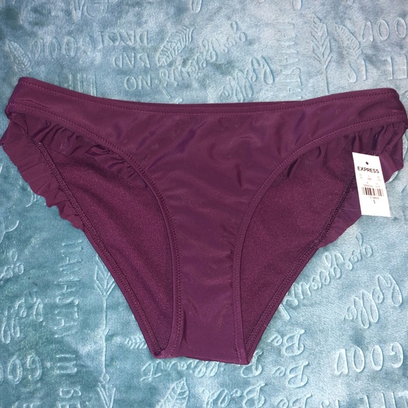 maroon swim bottoms
